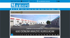 Desktop Screenshot of duzcemanset.com.tr